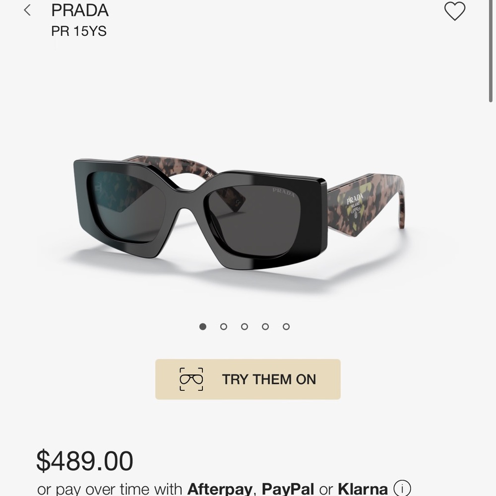Prada PR 15YS Sunglasses